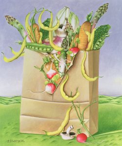 Paper Bag with Vegetables, 1992
