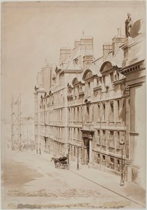 The old Sorbonne, Paris by E. A. Cabanié