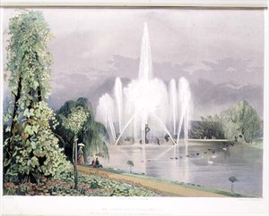 The River Horse Fountain, Enville, pub. by Thomas McLean