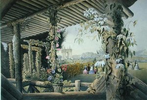 View from the Rustic Seat, Shrublands, from 