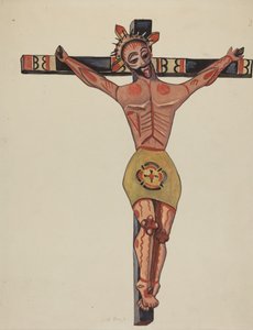 Crucifix - From the Vicinity of Mora by E. Boyd
