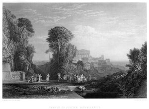 Temple of Jupiter Panhellenius by E. Challis