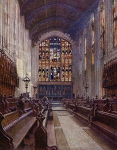 Eton: Upper Chapel by E. D. Brinton