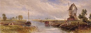 Landscape with Windmill
