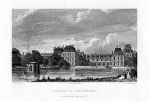Chateau de Fontainebleau, France, 1829