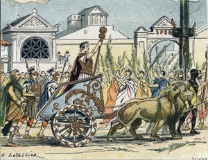 The Triumphal Cortege of Julius Caesar