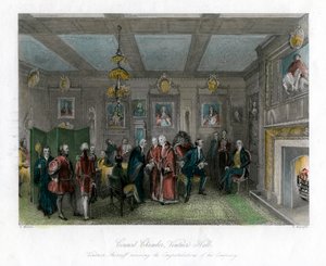 Council chamber, Vintners Hall, City of London by E. Redclyffe