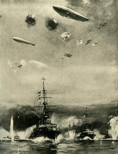 The British Air Raid on Cuxhaven, Christmas Day, 1914