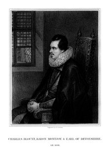 Charles Blount, 1st Earl of Devon, English Courtier and Soldier