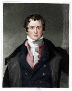 Humphry Davy, English Chemist, 1833