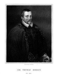 Sir Thomas Bodley, English Founder of the Bodleian Library, 1823