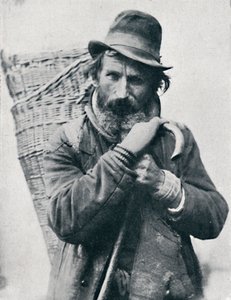 A German street hawker, Ehningen District, Wurttemberg