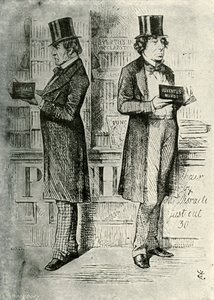 Critics, c. 1870, c. 1897 by E. and S. Woodbury