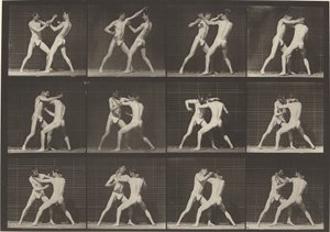 Plate Number 340. Boxing, open hand shoes