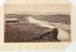City of Guatemala from the South by Eadweard Muybridge