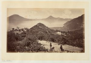 Lake Amatitlán, Guatemala by Eadweard Muybridge