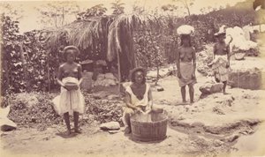 Laundry, Guatemala by Eadweard Muybridge