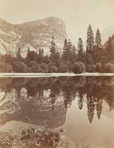 Mirror Lake, Yosemite Valley by Eadweard Muybridge