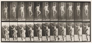 Plate 111. Ascending Ladder by Eadweard Muybridge