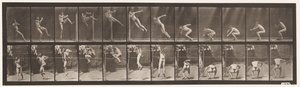 Jumping; Running Twist High Jump by Eadweard Muybridge