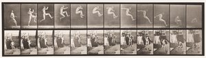Jumping; Running Broad Jump (Shoes) by Eadweard Muybridge
