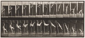 Plate 165. Jumping; Pole Vaulting by Eadweard Muybridge
