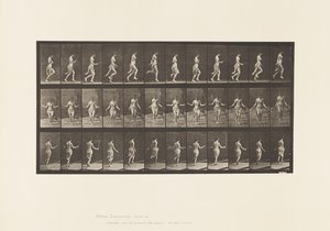 Running and Jumping with Skipping Rope by Eadweard Muybridge