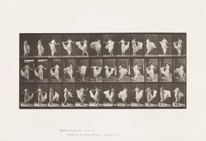 Plate 192. Dancing (fancy) by Eadweard Muybridge