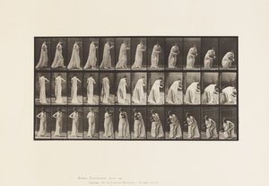 Carrying and Stooping with Vase by Eadweard Muybridge