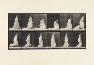 Plate 207. Stooping and Lifting Train, 1885 by Eadweard Muybridge