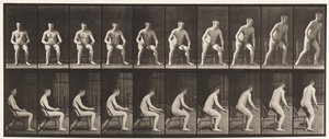 Plate 249. Rising from Chair by Eadweard Muybridge