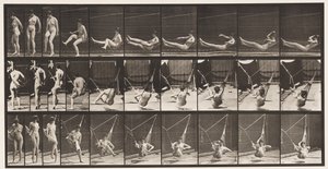 Getting into Hammock, 1872-1885 by Eadweard Muybridge