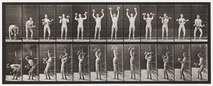Plate 322. Lifting and Letting Down Two 50-lb Dumb-Bells