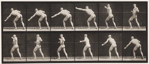 Striking a Blow (Left Hand) by Eadweard Muybridge
