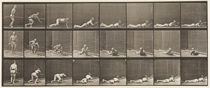 Lying Prone and Firing by Eadweard Muybridge