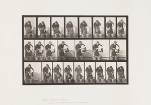 Emptying Bucket of Water by Eadweard Muybridge