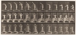 Pouring Basin of Water Over Head by Eadweard Muybridge