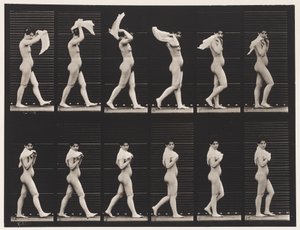 Plate 40. Walking, Throwing Handkerchief Over Shoulders