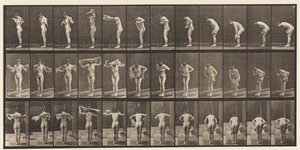 Wiping Body with Towel by Eadweard Muybridge