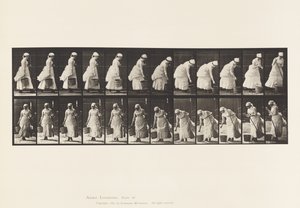 Setting Down Bucket and Preparing to Sweep by Eadweard Muybridge