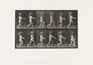Child, Running by Eadweard Muybridge