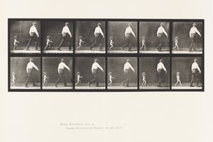 Plate 470. Child 20N, Running After a Man by Eadweard Muybridge