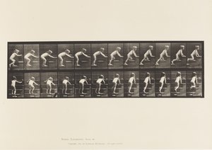 Child, Walking and Crawling Upstairs by Eadweard Muybridge
