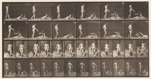 Plate 485. Two Models; A, 10 Standing and Filling a Goblet