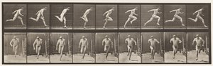 Running, 1872-1885 by Eadweard Muybridge