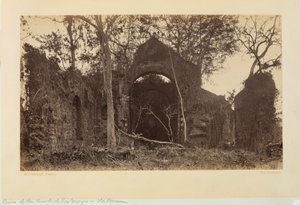 Ruins of the Church of Las Monjas, Old Panama by Eadweard Muybridge