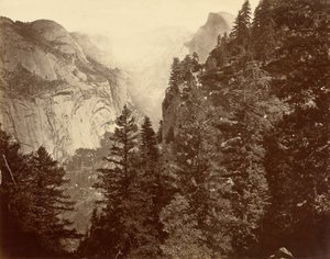 Tenaya Canyon from Union Point, Valley of the Yosemite