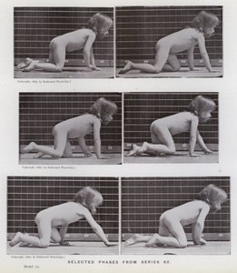 The Human Figure in Motion: Selected phases from series 83 by Eadweard Muybridge