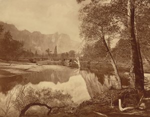 Valley of the Yosemite from Mosquito Camp, No. 22, 1872 by Eadweard Muybridge