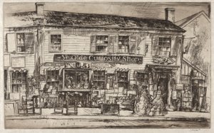 Ye Olde Curiosity Shop, Nantucket by Earl Horter